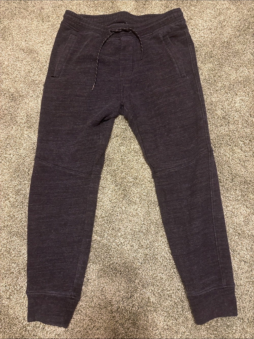 American Eagle Men’s Dark Charcoal Joggers Drawstring Sweatpants M